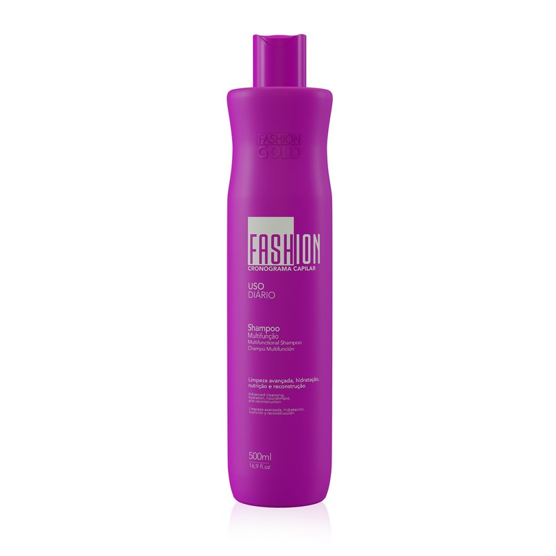 Shampoo Cronograma Fashion Gold 500 ml