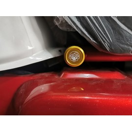 Aluminum Frame Cap Filler For Honda Monkey 125 Monkey 125 Z125 (JB02 / JB03 / JB05) All Models (Gold)