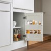 Acrylic Spice Rack Wall Mount-12 Inch, Clear Spice Shelf Storage