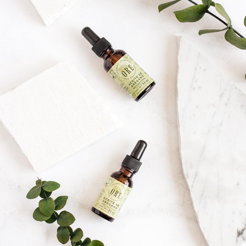 Ore Aceite de Orégano Natural, 20 ml, Pack de 2