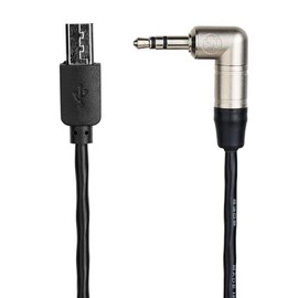 Timecode Cable for Sony FX3, FX30, A7S3, A1 Cameras, 3.5mm & Micro USB, Compatible with Tentacle Sync Track E Pocket Audio Recorder