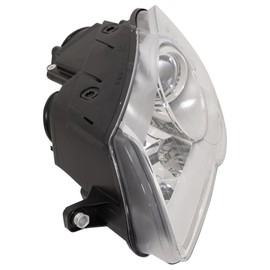 EASDCFSF for VW for Passat 2006-2010 1pcs Headlight Left Clear Lens w/Bulbs VW2502134C