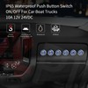 APIELE Interior Lights Switch, ON Off SPST Rocker Toggle Switch