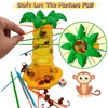 Ybgocot Kids Monkey Game,Don't Let The Monkeys Fall,Family Board Game