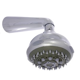 Shower Head Set Wall Arm with Shower Head with Anti-Limescale Nozzles