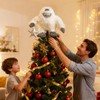 Christmas Tree Topper, 27cm/11 Inch Abominable Snowman, Abominable Snowman Plush,