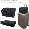 Jaugufiy Multi-layer Hanging Closet Storage Bag Hanging Travel Shelves Suitcase
