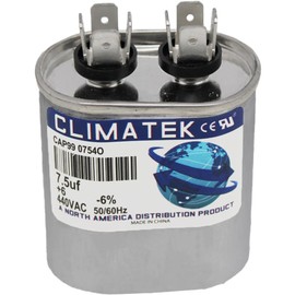 2MDV6 - ClimaTek Upgraded 7 uf MFD Oval 370/440 Volt Capacitor Fits Mars2