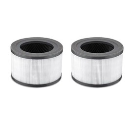 2 x Trade-Shop Replacement Air Purifier Filters (Pre-Filter, HEPA Filter, Activated Carbon Filter) for Levoit Vista 200 Air Purifier Replaces Vista 200-RF
