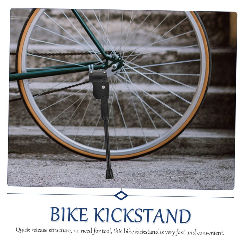 Kisangel Bike Kickstand for Mountain Support Stand Easy to Install