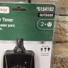 Utilitech Light Sensing Outdoor Countdown On/Off Timer with 7 Settings