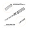 sourcing map 2pcs Mini Bracelet Screwdriver 4mm Titanium Steel Slotted