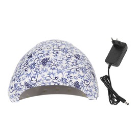 LED Nail Lamp USB Gel Light Nail Polishing 180 Degree Curing Dryer with 30 Lamp Chips Infrared Sensor 100‑240V 48W EU Plug