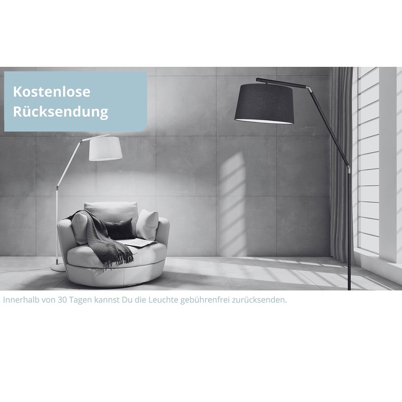 lightling Nella LED Clamp Light, Sensor Dimmer, On/Off Touch Function,