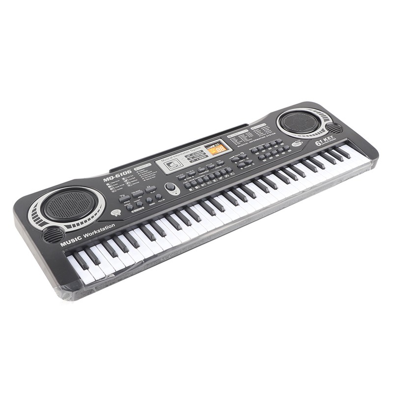 61‑Key Electric Digital Key Board Piano Musical Instruments Kids Toy