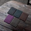 Buffway Slim Minimalist Front Pocket RFID Blocking Leather Wallets for