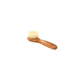 Facial Cleansing Brush - Natural Bristle Wood Handle