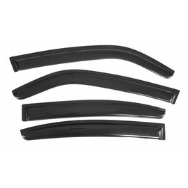 MNMSYH Wheel Hub & Bearing Other Part Window Rain Sun Guard Vent 4pc Set Acrylic Left Right for Dodge for Charger 2006-2010 Smoke/Tinted Slim Style 4CAR-WD-DCHR06