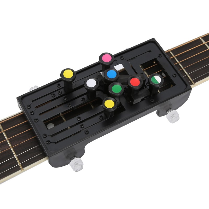 Guitar Learning System Teaching Aid Helper Folk Ukulele Chord Trainning