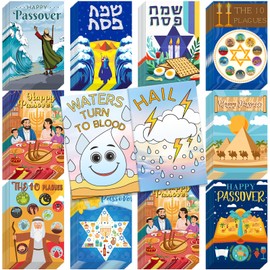 Cholemy 100 Pcs Passover Decorations Coloring Books for Kids Ramadan Gifts Bulk Mini Coloring Books jewish party favors for Kids Party Supplies Goodie Bags Stuffer Birthday