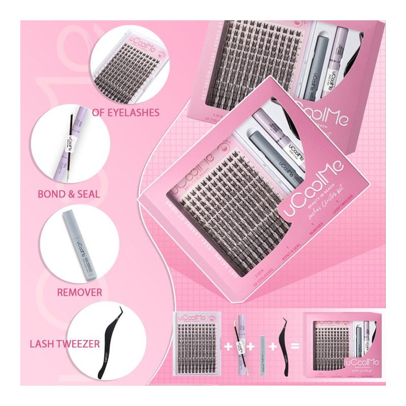 uCoolMe Lashes APHRODITE Lashes kit High Quality Eyelashes for a
