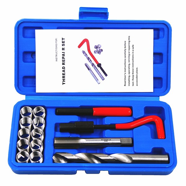 BestsQ Pack of 14 Thread Repair Kit Drill Helicoil Repair