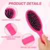 FAMULP 5 Pcs Wig Brush for Human Hair Set, Wig