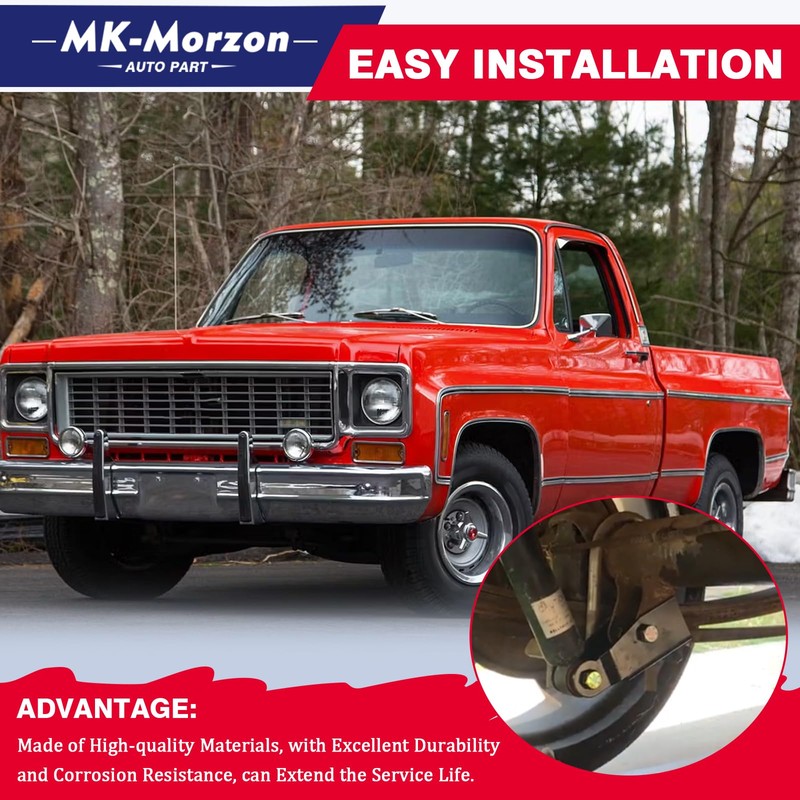 Rear Drop Shock Extenders Extensions for Lowering Trucks Kit Compatible