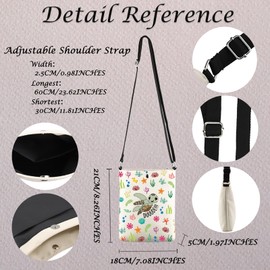 Nemo Dory Movie Inspired Gift Dude Squirt The Turtle Quote Crossbody Bag Squirt Turtle Lover Gift (DUUBagCA)