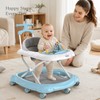 2-in-1 Baby Walker for Walking Practice – Adjustable Activity Walker