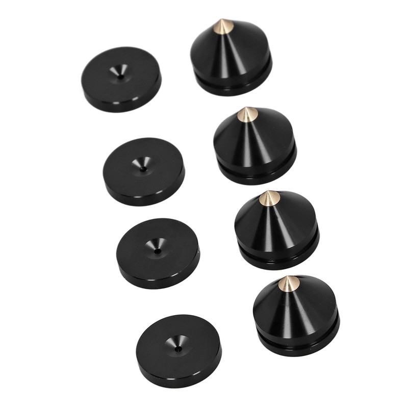 4 Set Speaker Spikes Floor Protector Metal Speaker Isolation Stand