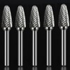 Carbide Burr Set 1/4" Shank SF-3 Die Grinder Bits Tungsten