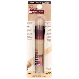 Maybelline Instant Age Rewind Eraser Dark Circles Treatment Concealer, Light 0.2 oz (Pack of 9)