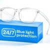 Gaoye Transparent, Clear Blue Light Glasses for Computer & Gaming