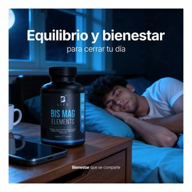Bisglicinato De Magnesio Con Zinc Vitamina B3 90 Cáp B Life Sin Sabor