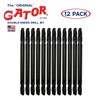 Gator 1/8'' Double End Drill Bit (Pack of 12) (USA