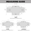 MIFXIN Waterproof Sofa Covers Set 1+2+3 Seat for Living Room