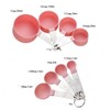 8 Pcs Measuring Cups and Spoons Set, Includes 4 Stainless