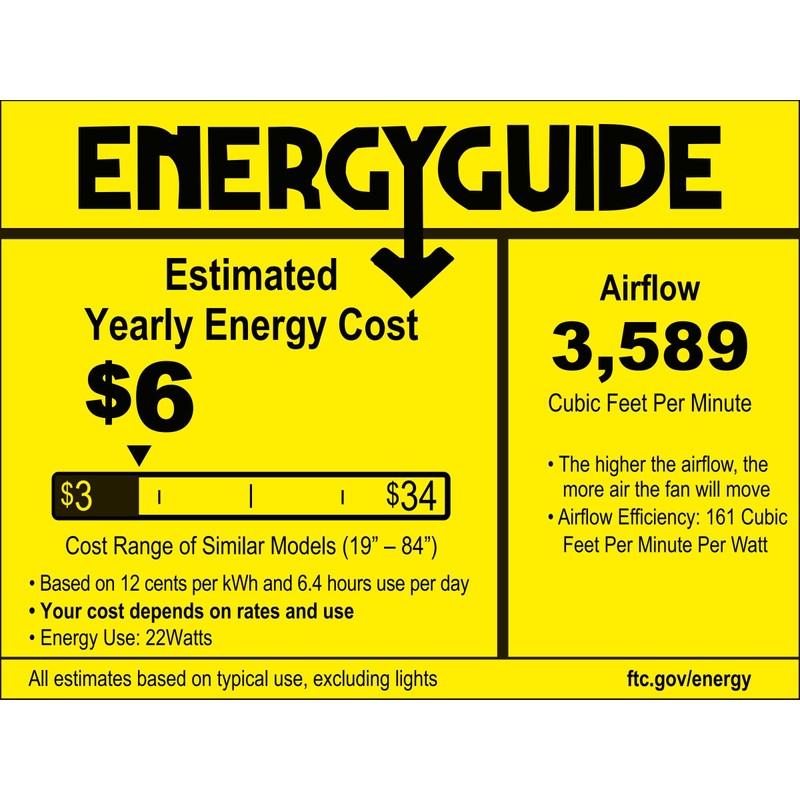 TALOYA 52 Inch Black Ceiling Fans with Lights Led Remote