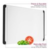 Large Cutting Board for Kitchen - 18x12 Inch Plastic Cutting