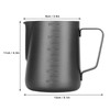 Frothing Cup Pitcher with Dual Scales Thicken Coffee Latte Art