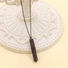 JunyiDIY Black Stainless Steel Scripture Necklace | Quran Pendant Necklaces