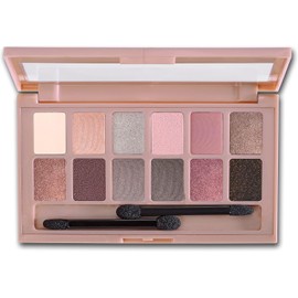 Maybelline Maquillaje Eye Shadow Palette The Blushed, color Rosas/Cafes