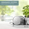 Barnyard Designs Indoor Herb Garden Planter Set with Tray, Metal