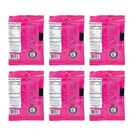 Gustaf's Licorice Cats Pack of 6 (5.29 oz Bag) Unique Cat-Shaped Licorice Candy in a Bulk King of Sweets Bag