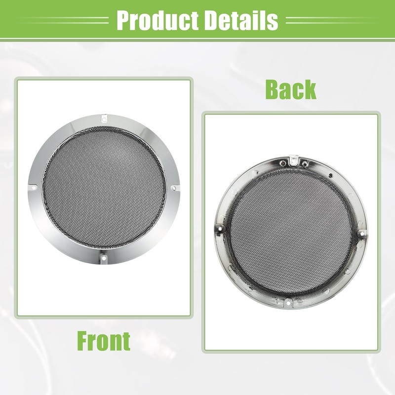 VekAuto Universal 6.5 Inch 8 Inch Speaker Grille Cover Grid