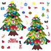 NANPENYO Felt Christmas Tree 2 Pack for Kids, 3.2ft DIY
