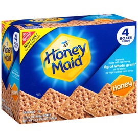 Honey Maid Graham Crackers (14.4-Ounce Boxes, 4-Pack)