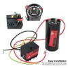 CSRU2 208/240VAC 88-108uF Compressor Saver Hard Start Kit for 3.5-4-5