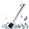 KDDOM 1 Piece Stainless Steel Muddler Mallet for Crushing Ice